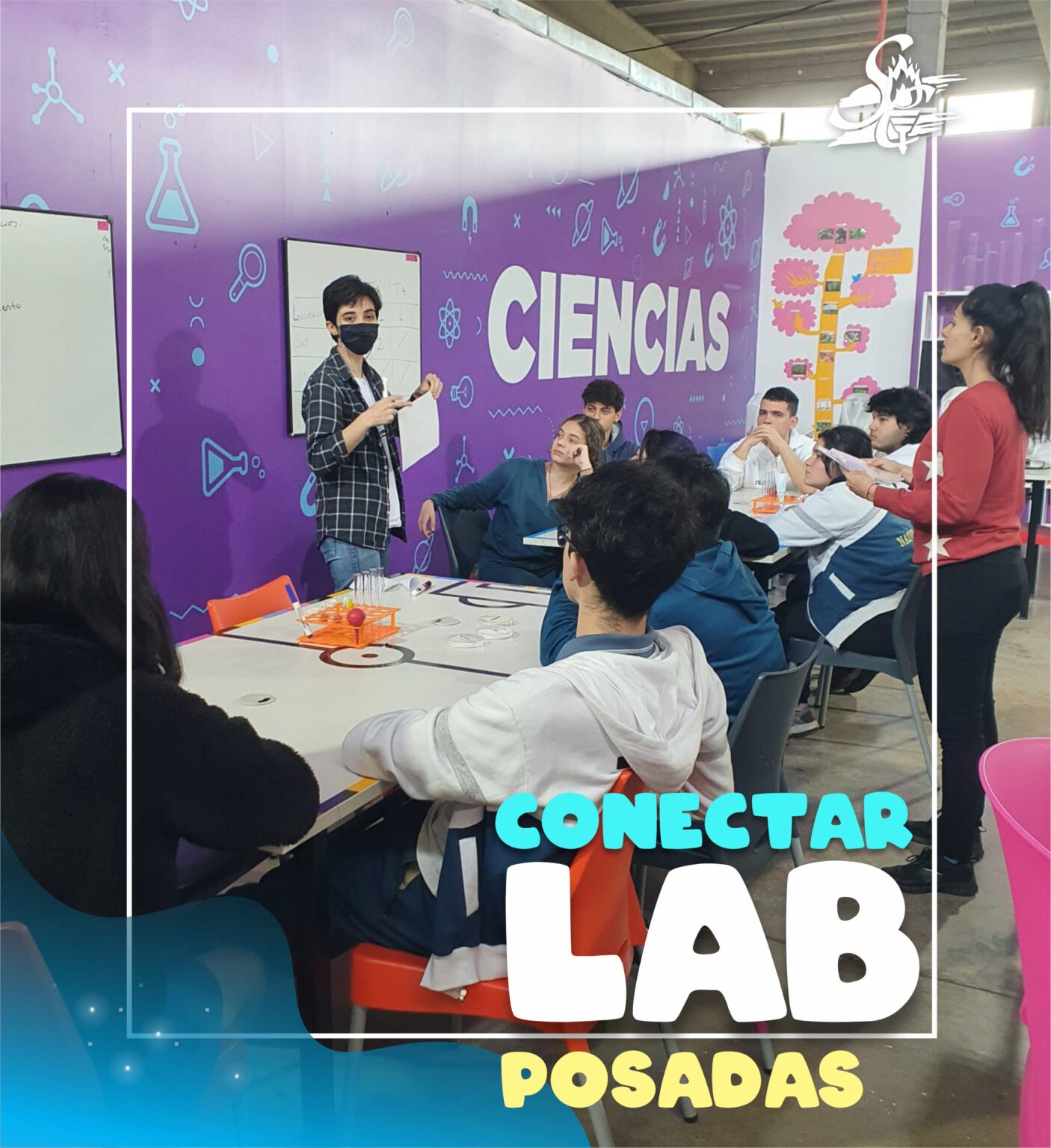 Estudiantes de 5to año visitaron el día de hoy Conectar Lab - ISSC
